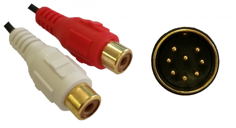 Alpine M-Bus To RCA Cable