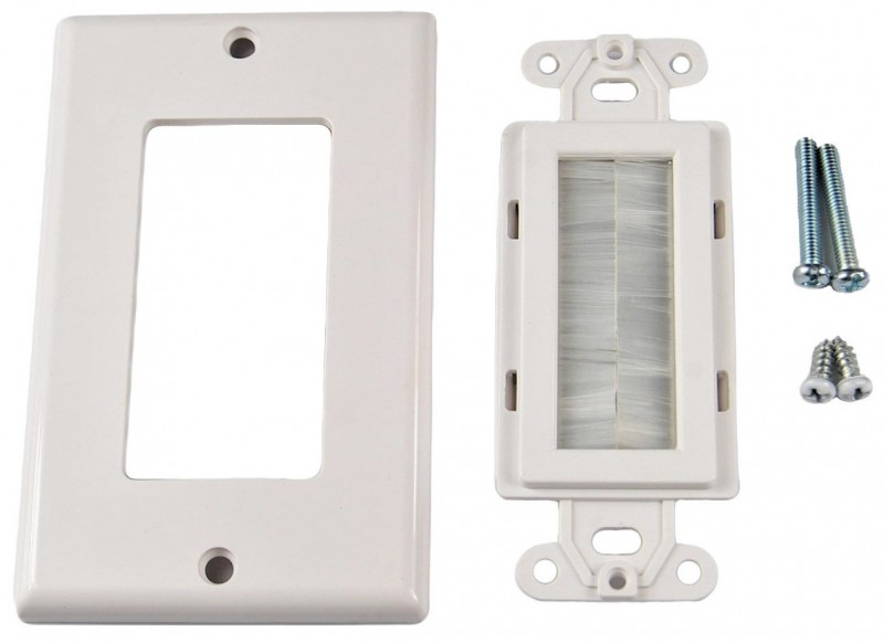 Decora Wall Plate w/ Brust Insert
