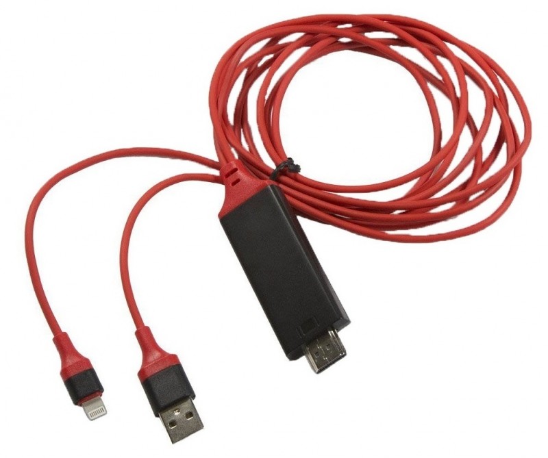 Lightning To HDMI HDTV Cable