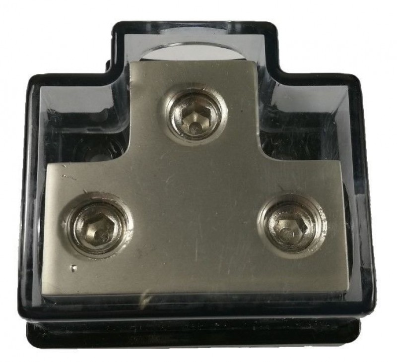 1X0GA In - 2X0GA Out Power Distribution Block