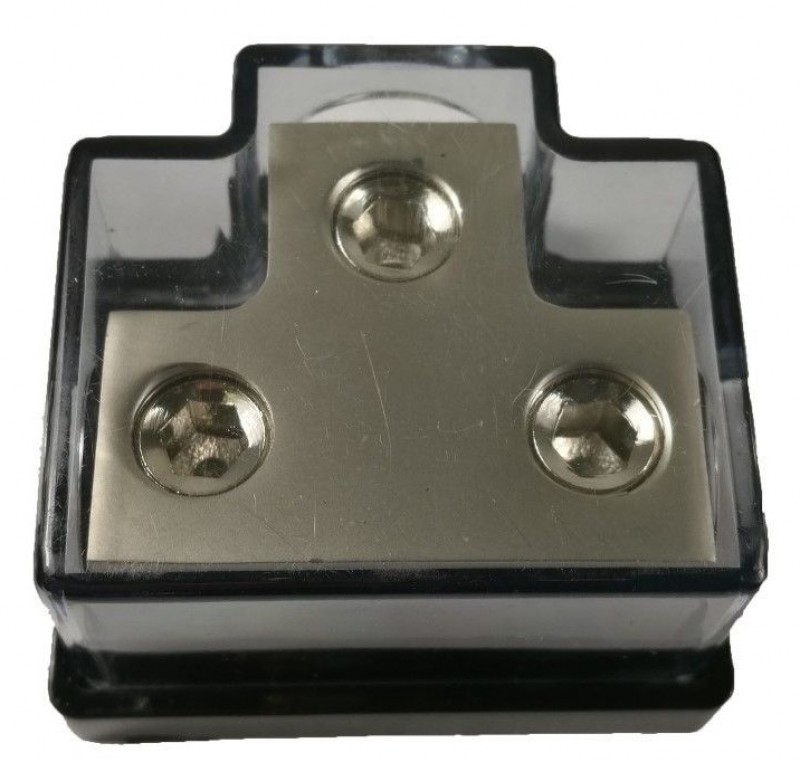1X4GA In - 2X4GA Out Power Distribution Block