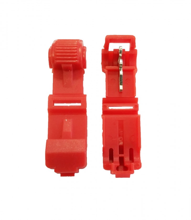 Red 22-18 Gauge T-Tap - 100 PCS