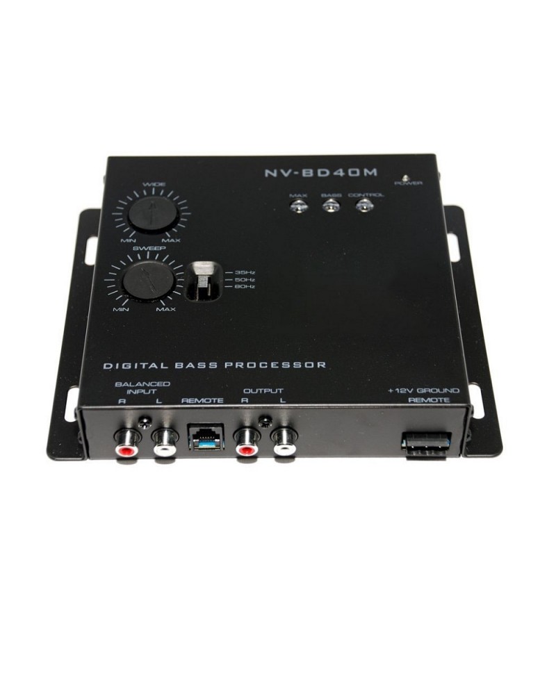 Digital Car Bass Boost Driver Restoration Processor + Remote Epicenter
