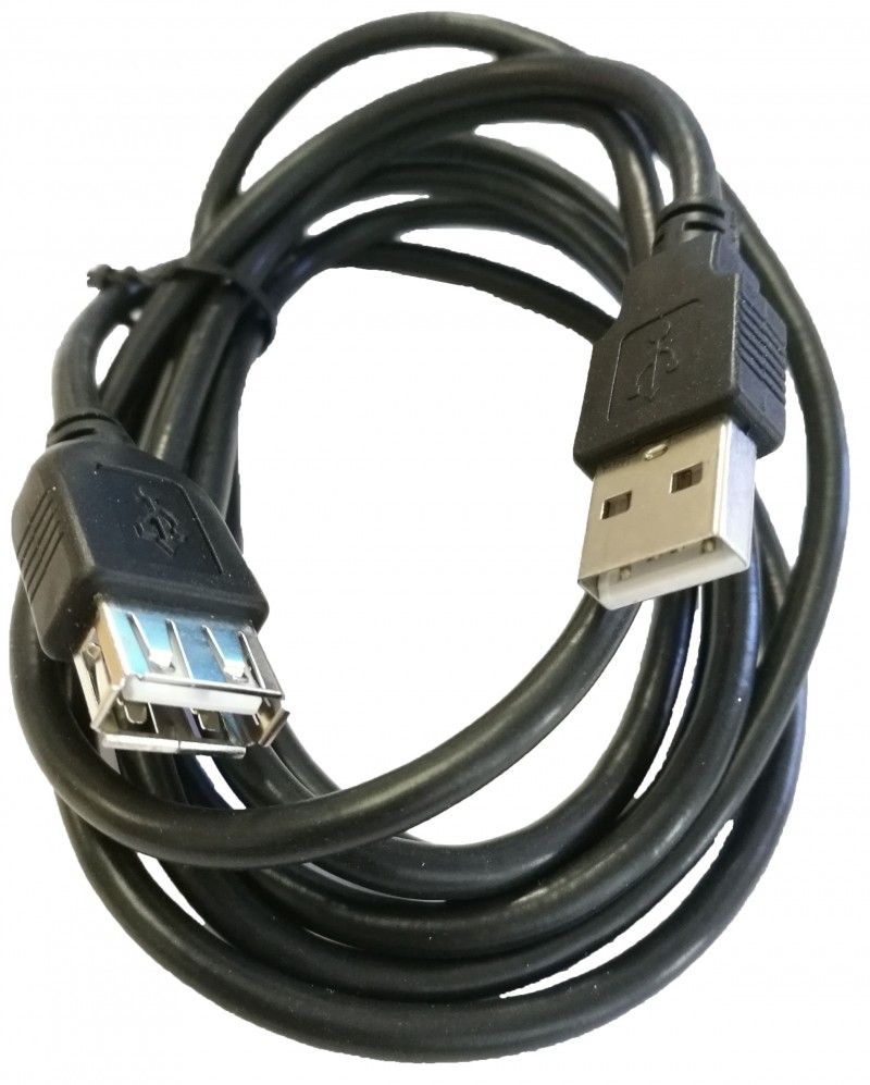 USB Male To Female Extension Cable