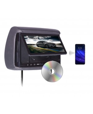 BHD-906DM - Chameleon 9" HD Headrest w/ Wireless Screencasting and Build-in DVD Player
