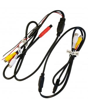 Power Cable & Out Cable For Select Headrest Monitor
