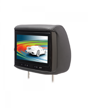 BSS-905 - Chameleon 9" LCD Headrest with 3 Color Covers
