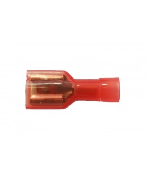 Red 0.250'' Nylon Female Disconnector  - 100 PCS