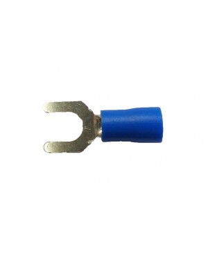 Blue Spade Connector #10 - 100 PCS